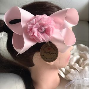 Handmade Girl’s Ribbon Hair Bow